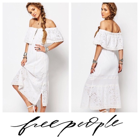 Free People Dresses & Skirts - Free People most beautiful midi dress, size L, NWT